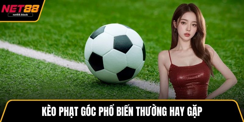 Kèo phạt góc phổ biến thường hay gặp